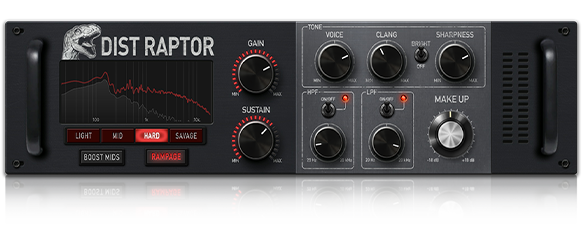 TL DistRaptor | Distortion-плагин с Неукротимым Драйвом
