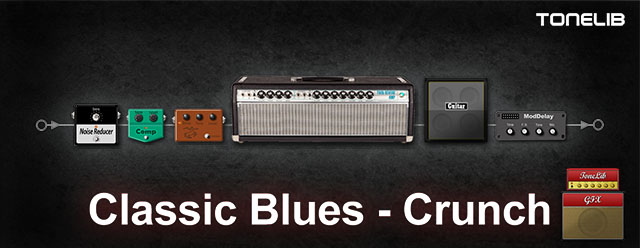 Пресет для ToneLib GFX - Classic Blues - Crunch