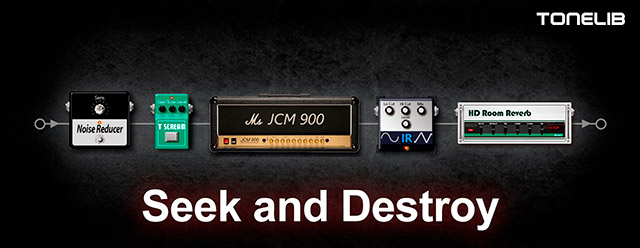 Пресет для ToneLib GFX в стиле Metallica с альбома Seek and Destroy