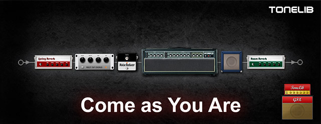 Пресет для ToneLib GFX в стиле звучания из песни Nirvana - Come as You Are