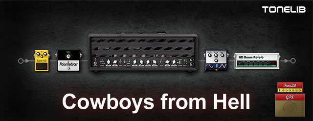 Пресет для ToneLib GFX в стиле Pantera - Cowboys from Hell