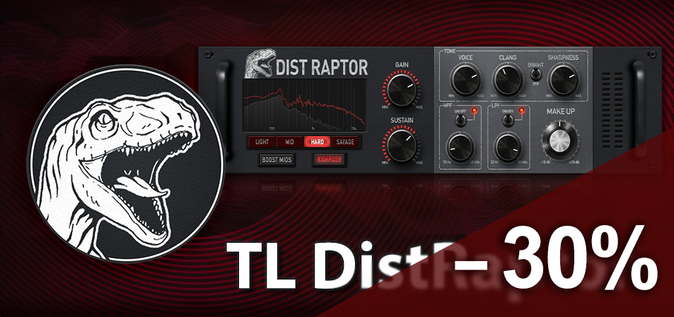 Distortion-плагин с Неукротимым Драйвом | TL DistRaptor