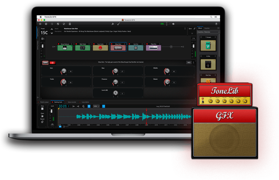 Подробнее о ToneLib GFX